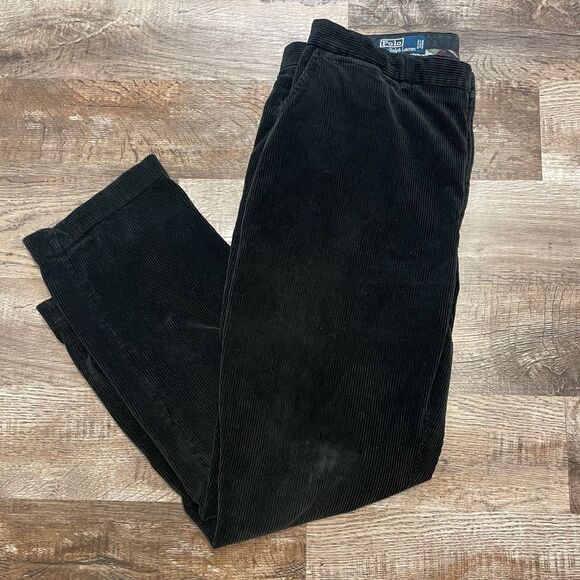 Polo Ralph Lauren Other - Polo wide wale black corduroy men’s pants 40/32